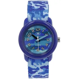 Tom Tailor 2100712 0 mm Textilgehäuse Blau Textilband Blau