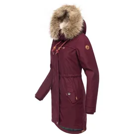 Ragwear Winterparka Tawny hellbraun / weinrot XXL