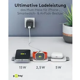 goobay Ladestation 3-in-1