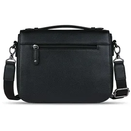 Bugatti Elsa Umhängetasche Leder 25 cm schwarz