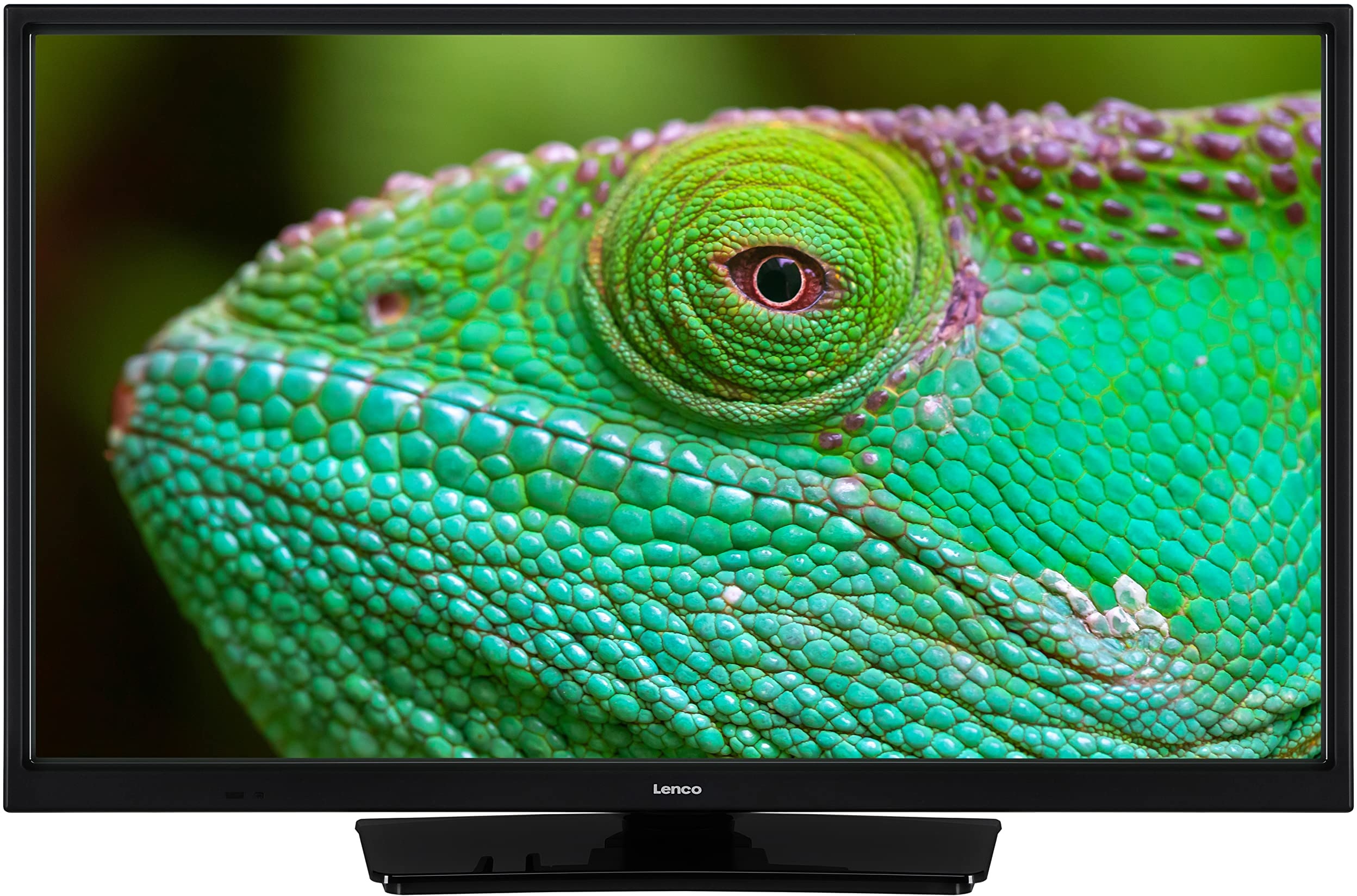 Lenco DVL-2483 24-Zoll Smart TV Full HD - Fernseher mit integriertem DVD-Player - 12 V Kfz- Adapter - Netflix, YouTube & WLAN - Bluetooth - HDMI - Ethernet - schwarz