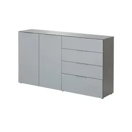 Germania Sideboard OAKLAND, - grau ¦ Maße (cm): B: 184 H: 102 T: 42.0