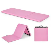 Costway Übungsmatte, Pink, Leder, 60x180 cm, Freizeit, Sport & Fitness