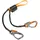SKYLOTEC Santner Klettersteigset Schwarz/Orange