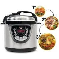 Cecotec Multikocher schwarz 6 l