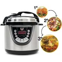 Cecotec Multikocher schwarz 6 l
