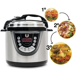 Cecotec Multikocher schwarz 6 l