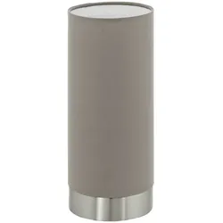 EGLO Tischleuchte »EGLO«, E27, Höhe: 25,5 cm - silberfarben