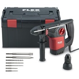Flex Bohrhammer CHE 4-32 R SDS-Plus inkl. Wechselfutter, L-Boxx, 7 tlg. Zubehör