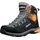 Guggen Mountain PM026 Herren Trekking-& Wanderstiefel Wanderschuhe Trekkingschuhe Outdoorschuhe wasserdicht mit Membran und Wildleder Farbe Schwarz/Orange - 45