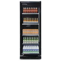 orange . orange Getränkekühlschrank (230 l, 0 mm hoch, Schwarz)