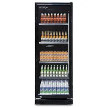 orange . orange Getränkekühlschrank (230 l, 0 mm hoch, Schwarz)