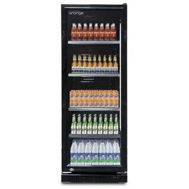 orange . orange Getränkekühlschrank (230 l, 0 mm hoch, Schwarz)