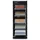 orange . orange Getränkekühlschrank (230 l, 0 mm hoch, Schwarz)