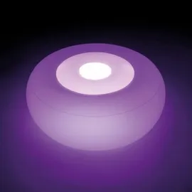 Intex Dekoleuchte Metall 86x33 cm inkl. LED-Lampe weiß