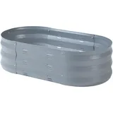 casa.pro Pflanzbeet Alfedena oval 90 x 25 x 50 cm