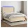 vidaXL Boxspringbett 140 x 200 cm Creme