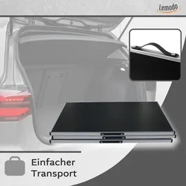 Lemodo Tapeziertisch klappbar 100 x 3 cm 30,0 kg schwarz 34193