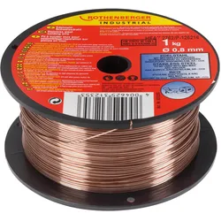ROTHENBERGER Industrial Edelstahl-Schweißdraht 0,8 mm / 1 kg - 31235