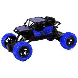 LeanToys RC-Auto Geländewagen CH RTR blau/schwarz (1:18)