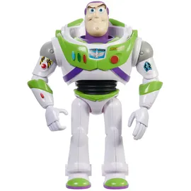 Mattel Große Disney Pixar Buzz Lightyear-Actionfigur, ca. 31 cm, super bewegliche, detailgetreue Sammelfigur aus dem Toy Story Space-Film, ab 3 Jahren HFY27