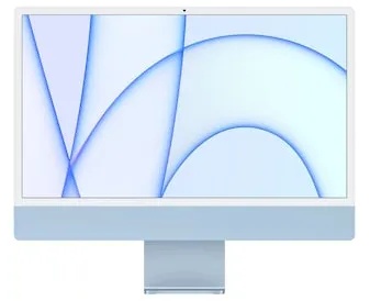 Apple iMac 24" Retina 4,5K 2021 M1/8/256GB 7C GPU Blau MJV93D/A