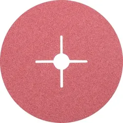 Keramikkorn Fiberscheibe Ø 180mm CO60 für höchsten Abtrag auf Stahl