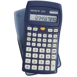 GENIE Taschenrechner 52 SC wissenschaftlicher Rechner, blau