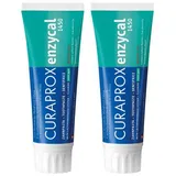 Enzycal Curaprox Zahnpasta x2 2x75 ml Tube