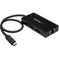 Startech StarTech.com 3 Port USB 3.0 Hub mit USB-C und Gigabit Ethernet