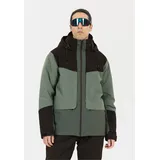 Whistler Kingmann Skijacke Dunkelgrün L