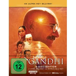 Gandhi (Limitiertes Steelbook, 2 4K-UHDs+2 Blu-rays)