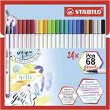Stabilo Pen 68 brush 24er Set