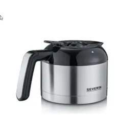 Severin TK5547 Edelstahl-Thermokanne 1,0 l