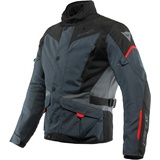 Dainese Tempest 3 D-Dry Textiljacke wasserdicht - Grau/Schwarz/Rot - 46