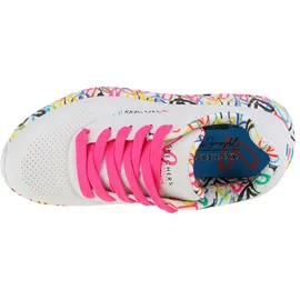 SKECHERS Uno Lite Kinder Weiß/Pink 29