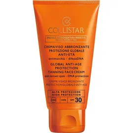 Collistar Global Anti-Age Protection Tanning Face Cream LSF 30 50 ml