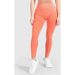 SMILODOX Leggings Amaze Scrunch Pro Orange Melange | Gr.: S