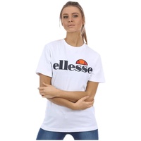 Ellesse Damen Albany Tee T Shirt, Weiß, XXS EU