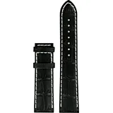 Certina - Leder Ds Podium Gent Chrono Lederband Schwarz 20/18mm, Ohne Schnalle C610016938 - alligator-prägung,rind,schwarz