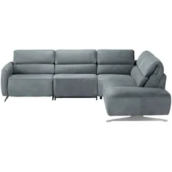 Musterring Ecksofa  MR260 ¦ blau ¦ Maße (cm): B: 281 H: 82 T: 248.0