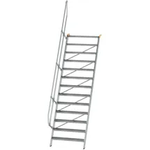 Günzburger MUNK Aluminium-Treppe Stufen 60° 13 Stufen