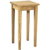 Haku-Möbel HAKU Möbel Beistelltisch Massivholz eiche 30,0 x 30,0 x 61,0 cm