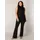 Base Level Curvy Treggings Boocut Schwarz 54 (56)