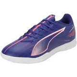 Puma Ultra 5 Play IT Soccer Shoe, Lapis lazuli/puma White-Sunset Glow, 48