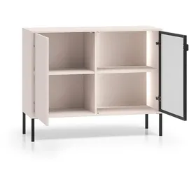 petits-meubles Buffet Paige 107 cm Kaschmir/Schwarz