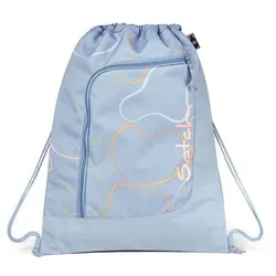 Satch Turnbeutel 44 cm light blue rose orange