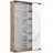 VCM CD-Regal 60 x 18 x 92 cm Braun