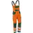 Kübler Latzhose REFLECTIQ PSA 2 warnorange/moosgrün Form 3207 Größe 29K