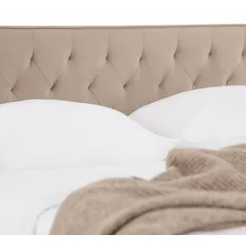 CARO-Möbel GLAMOUR 149 x 208 cm Beige